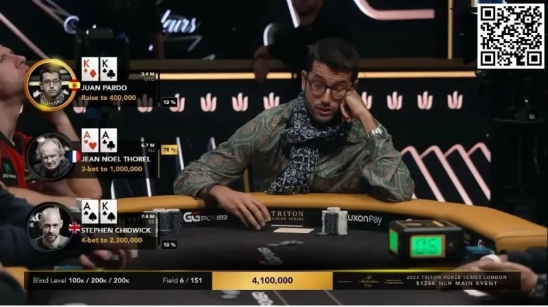 【APL扑克】牌局分析 | Juan Pardo为何在翻牌前弃掉KK
