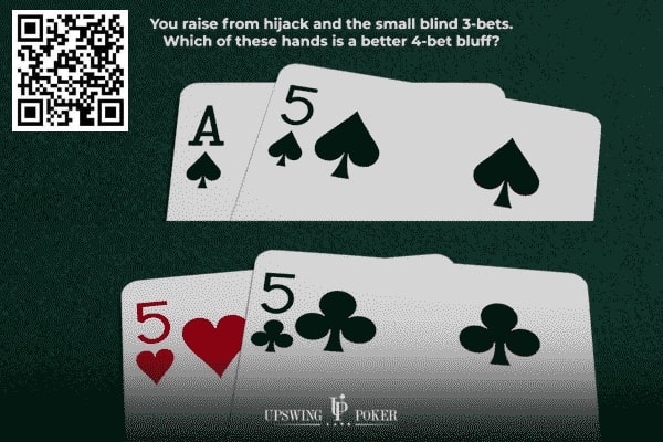 【APL扑克】扑克测试：如何选择最合适诈唬手牌？