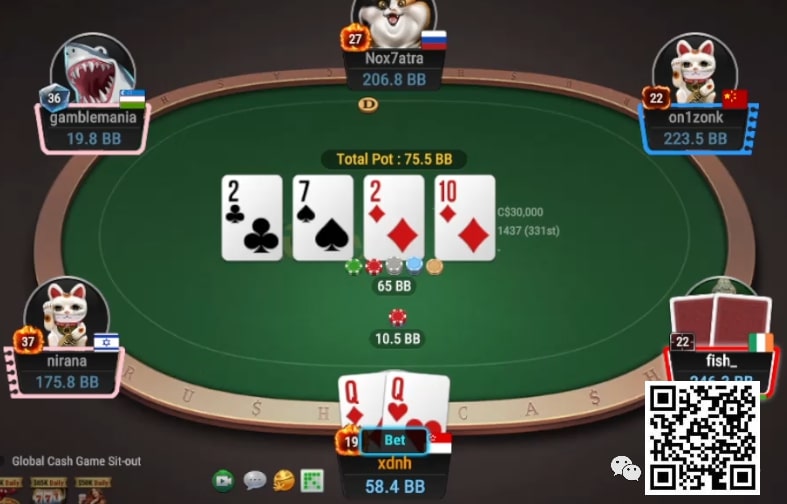 【APL扑克】牌局分析：AK能call这个超级小的block bet吗