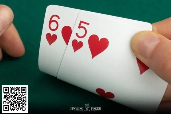 【APL扑克】玩法：用65s开局加注碰上3-bet后可百分百选跟注