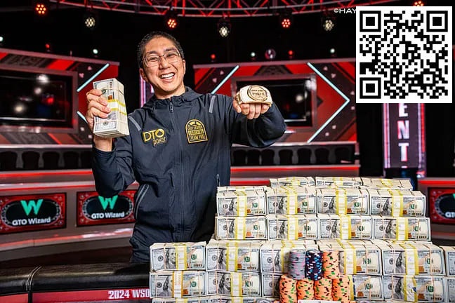 【APL扑克】简讯 | Jonathan Tamayo赢得2024年WSOP 主赛事（奖金10,000,000美元）