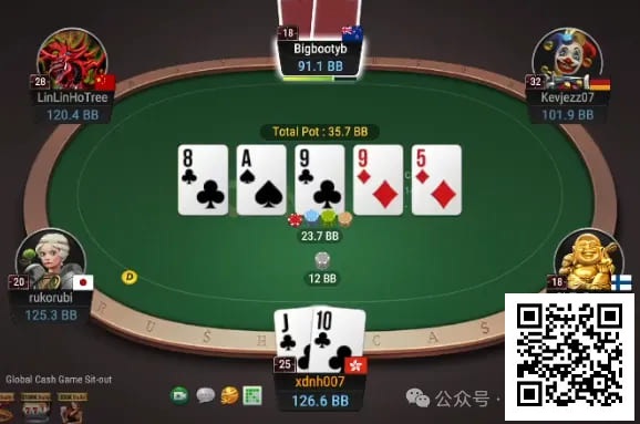 【APL扑克】牌局分析：转牌bluff还是河牌bluff？