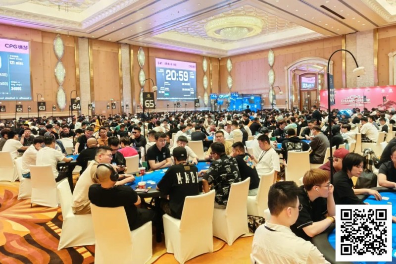 【APL扑克】CPG横琴选拔赛 | 盛况空前！主赛第一轮B组1016人参赛创新高，朱泽清45.5万记分牌数量领跑259人晋级