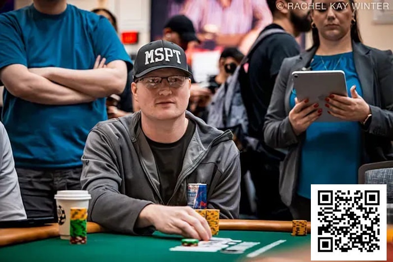 【APL扑克】A-high泡沫线抓鸡保命翻倍，赢下WSOP主赛生死战