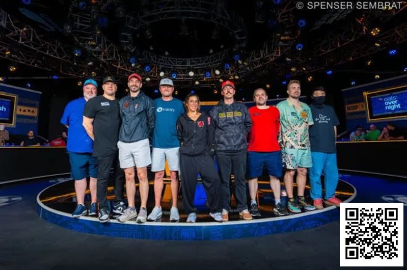 【APL扑克】2025WSOP | 主赛9人决赛桌已成，Leo Margets成30年来首位打进FT的女选手