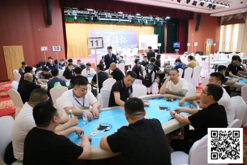【APL扑克】河海杯首日战况｜主赛146人起航 尚金72.5W成超级CL领航20人晋级 “盲打哥”成MVP