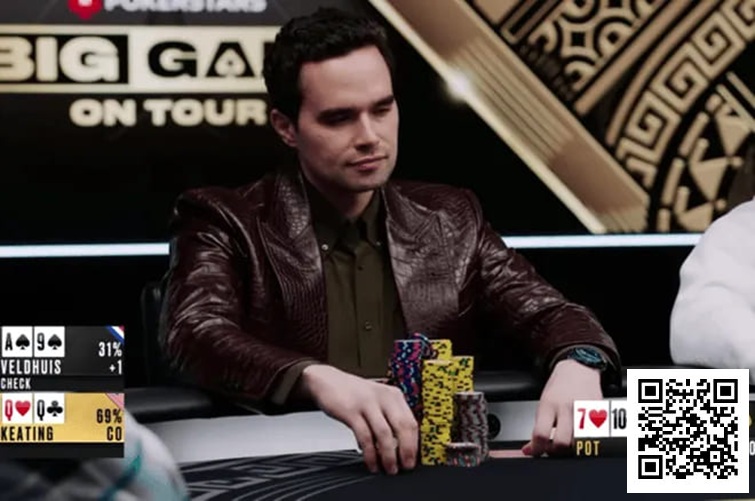 【APL扑克】话题 | 河牌扼杀巨池！Alan Keating与Lex Veldhuis的50万美金对决功亏一篑