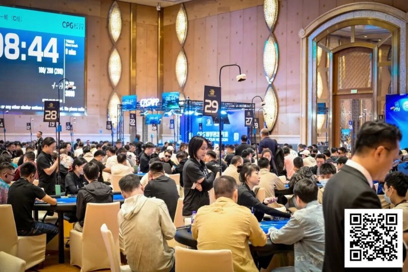 【APL扑克】2025CPG®横琴湾巡游赛 | 首轮战罢，主赛1780人次参赛，598人晋级第二轮，佟鑫领跑C组