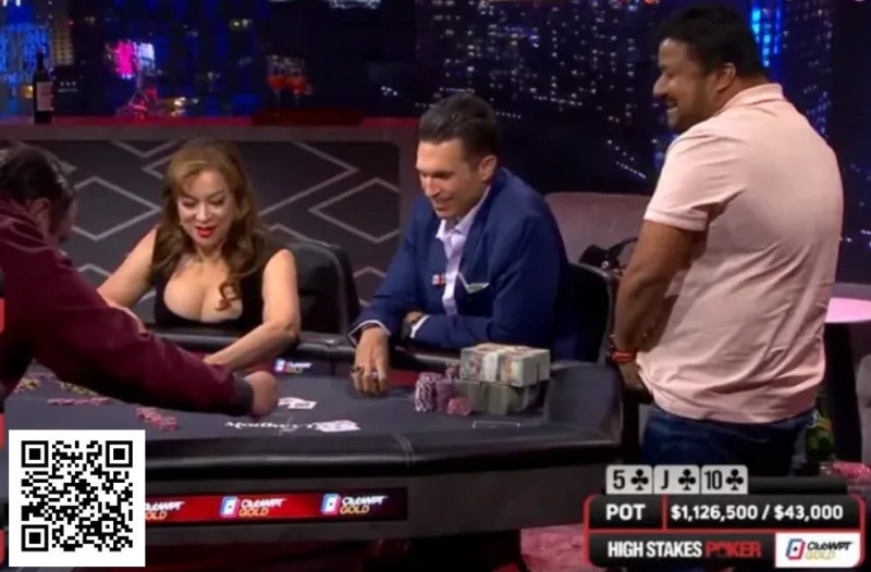 【APL扑克】三人翻牌全下，发四次牌争夺110万美元巨池，A高成为最大赢家