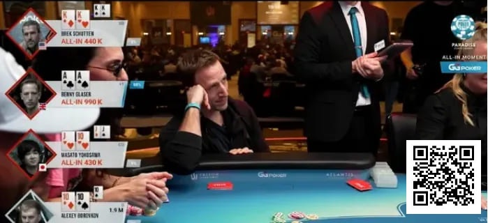 【APL扑克】四家全下!AA、KK、TT、同花,谁是最后赢家?