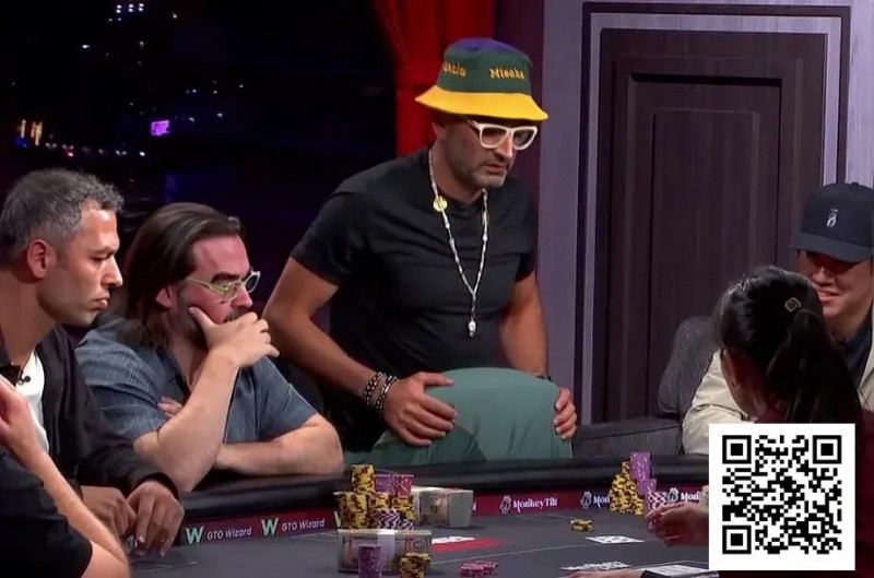 【APL扑克】史上最惨cooler之一!A葫芦撞四条8,魔术师豪夺82W刀巨池!