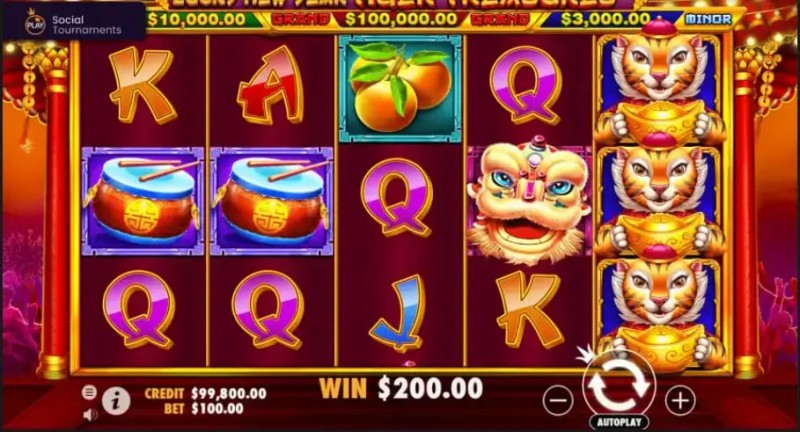 【APL扑克】大发娱乐国风主题老虎机力作——舞狮送财深度介绍