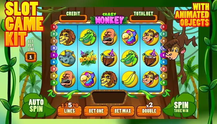 【APL扑克】大发娱乐全新上线《猴子疯狂》：丛林狂潮，大奖接踵而至