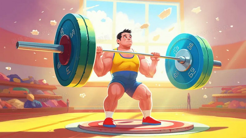 【APL扑克】大发娱乐《举重》：力量与荣耀的极限释放，开启你的冠军之路！