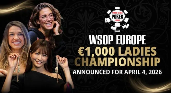 【APL扑克】WSOP欧洲站女士赛亮相布拉格！冠军将颁发全新设计金手链