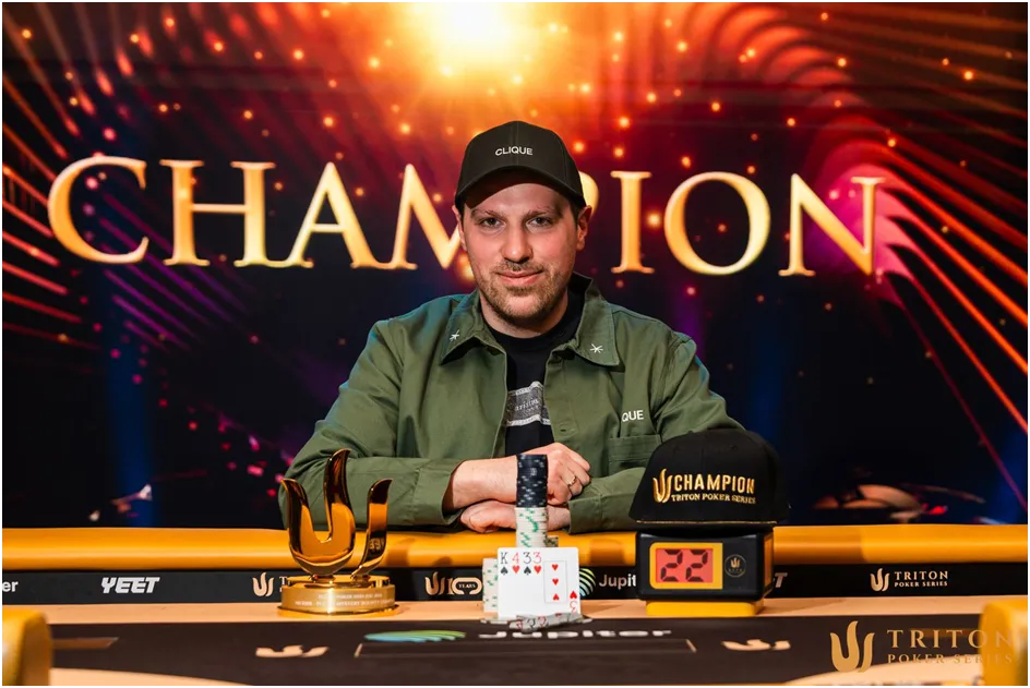 【APL扑克】Triton 济州 | Artur Martirosian再度在PLO赛场突围,斩获第四座冠军