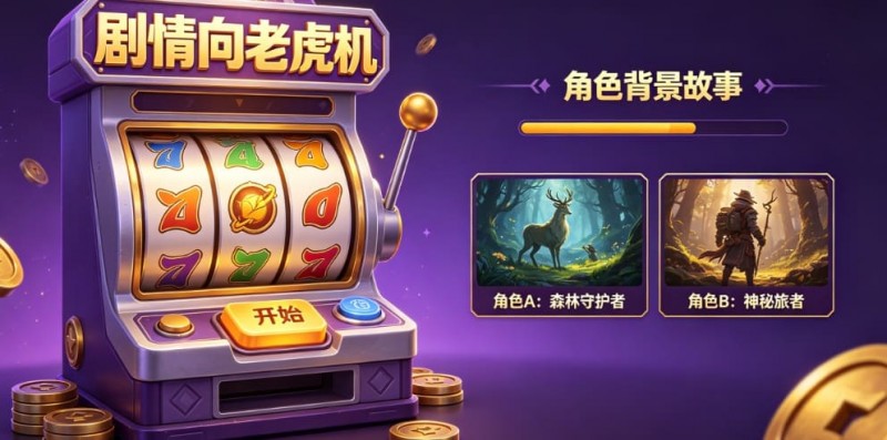 【APL扑克】PG尝试“剧情向”老虎机，玩家通过中奖解锁角色背景故事。