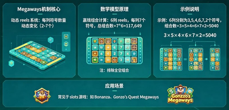 【APL扑克】Megaways机制解析：117,649种赢钱方式背后的数学模型。