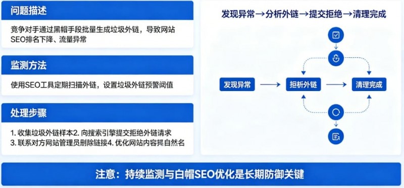 【APL扑克】博彩平台的“负面SEO”防御：竞争对手恶意刷垃圾外链怎么办？