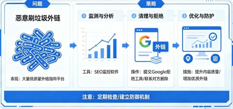 【APL扑克】博彩平台的“负面SEO”防御：竞争对手恶意刷垃圾外链怎么办？