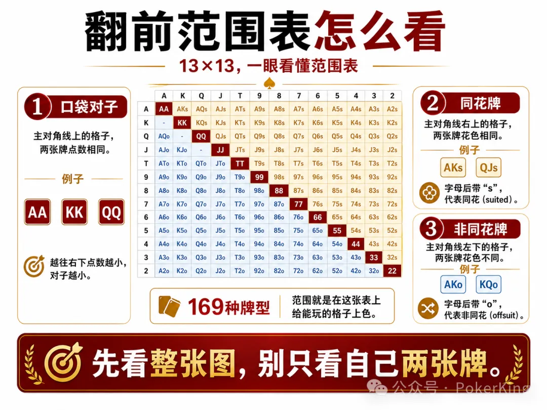 【APL扑克】别只盯着自己两张牌：新手德州扑克中最容易被忽略的“范围思维”