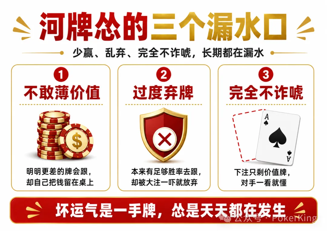 【APL扑克】河牌“怂了”:你明明看见了价值,却没敢下注