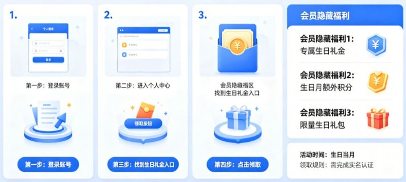 【APL扑克】开云体育生日礼金如何领取？会员隐藏福利大公开