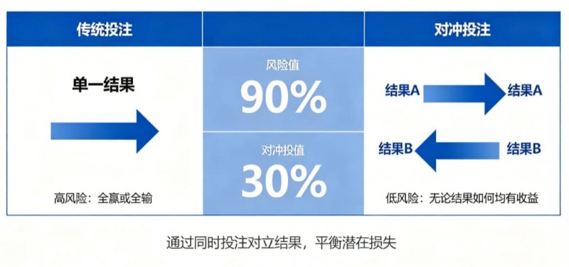【APL扑克】什么是“对冲投注”？降低风险的高阶策略