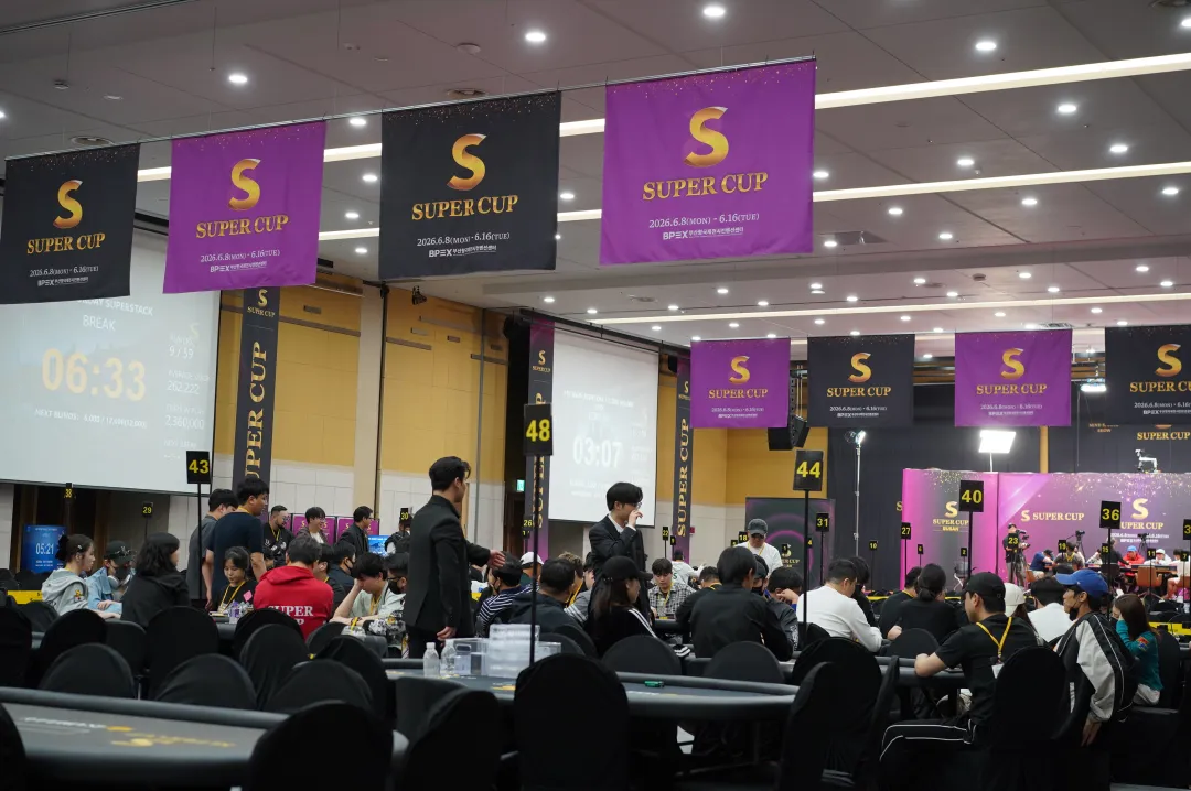 【APL扑克】Super CUP釜山站｜主赛共599人次参赛75人晋级；中日韩马四地扑克精英与跨界名人齐聚慈善邀请赛