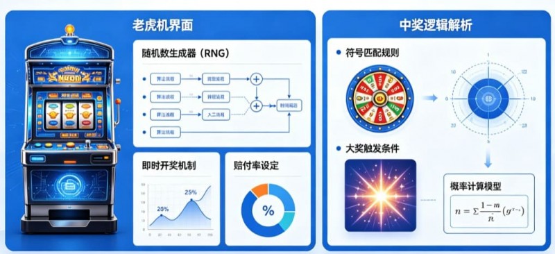 【APL扑克】电子老虎机游戏大奖频出的背后：随机算法与中奖逻辑揭秘