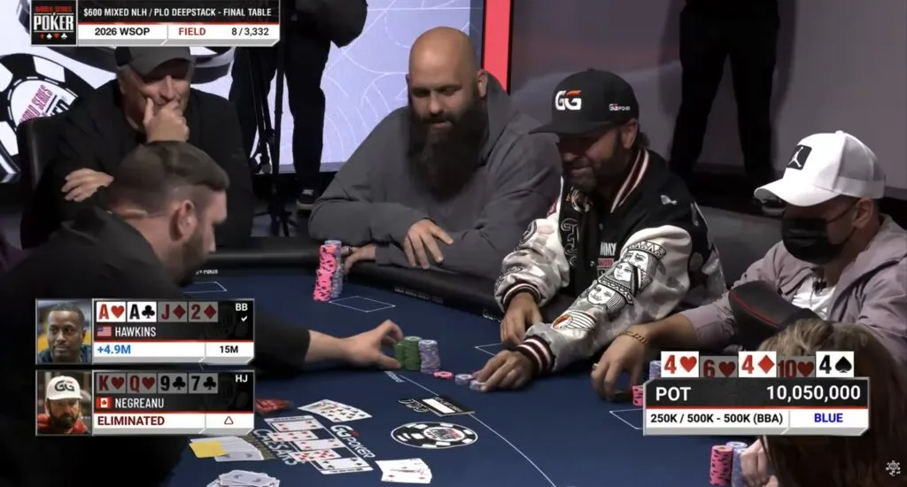 【APL扑克】2026 WSOP快评：600刀混搭赛变成“修罗场”，丹牛撞上霍金斯，葫芦收服同花