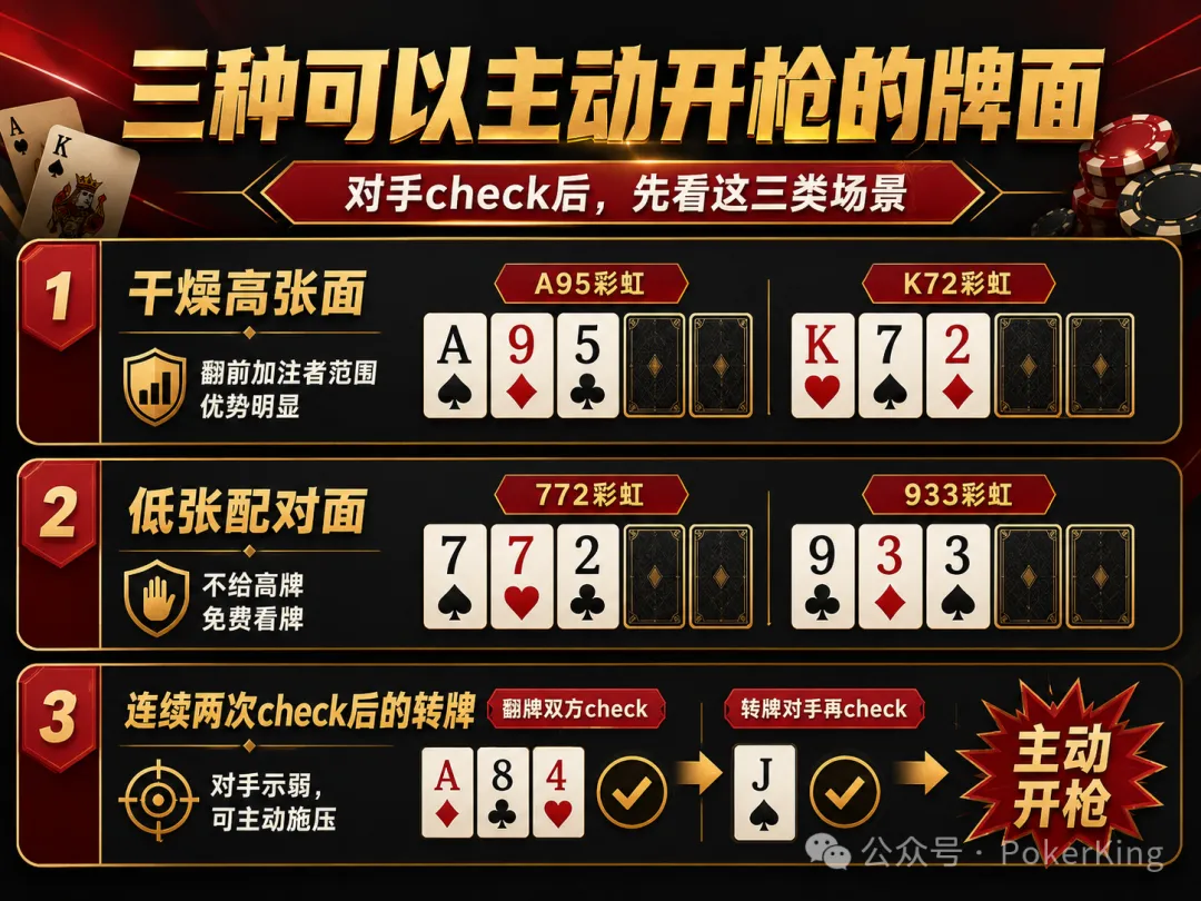 【APL扑克】别再被“免费牌”坑了:翻牌没中,为什么高手反而更敢开枪?
