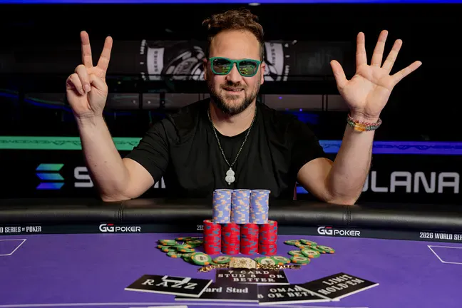 【APL扑克】2026WSOP | 10K H.O.R.S.E.赛朱跃奇获第29名，3K六人桌DannyTang第38名