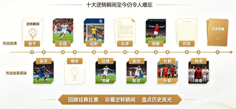 【APL扑克】世界杯历史经典比赛回顾：十大逆转瞬间至今仍令人难忘