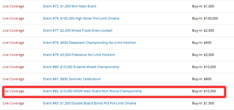 【APL扑克】WSOP主赛A组中国军团强势出击！徐强王阳码量超200bb剑指冠军！