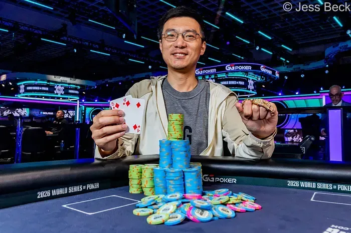 【APL扑克】TikTok中国工程师斩获WSOP金手链,一度仅剩4个大盲