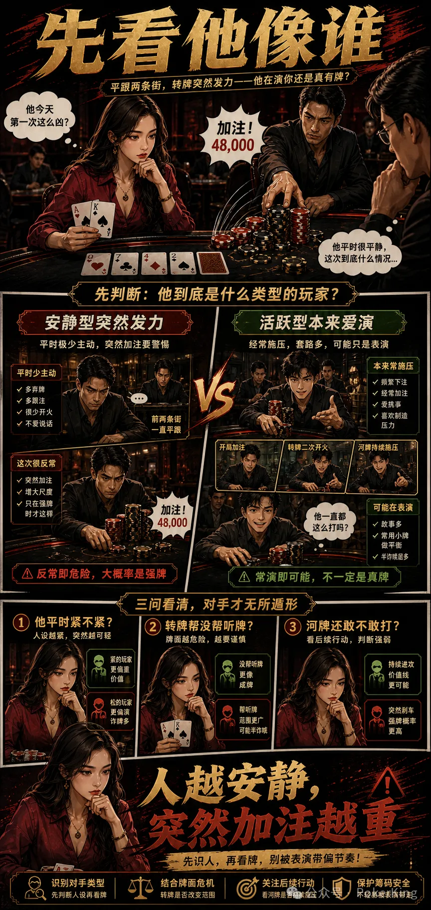 【APL扑克】转牌被加注，到底该不该抓？先看三个破绽再决定