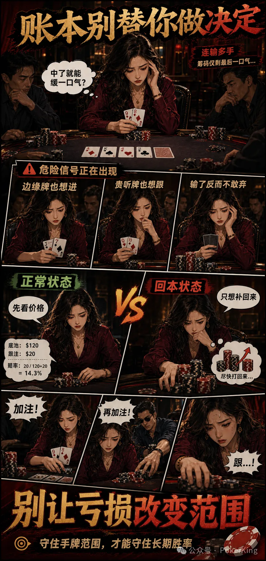 【APL扑克】连输时最危险的三件事:别让“今晚必须追回来”替你做决定