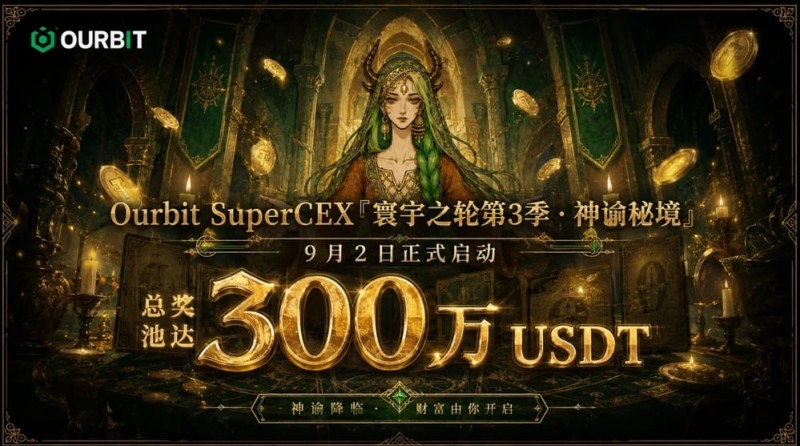 【APL扑克】Ourbit「寰宇之轮」第三季启动：300万USDT奖池，「命运抽牌」+「合约团赛」双玩法并行