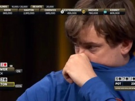 【APL扑克】讨论 | Chris Brewer用精准的读牌弃掉顶对顶踢