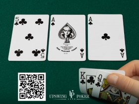 【APL扑克】玩法：牌面有A的话，对手拿着同花听牌的概率会有这点不同