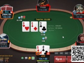 【APL扑克】牌局分析:Don’t fold sets