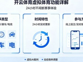 【APL扑克】详解开云体育的虚拟体育功能:24小时不间断的赛事