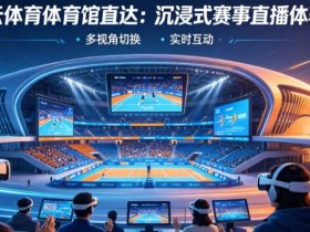 【APL扑克】从单一直播到沉浸式互动:2026数字体育观赛体验正在升级