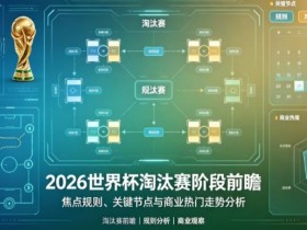 【APL扑克】2026世界杯淘汰赛阶段前瞻:焦点规则、关键节点与商业热门走势分析
