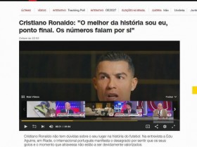 【APL扑克】C罗专访言论引热议:“我是史上最佳,数字说明一切”